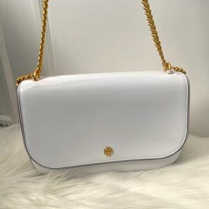 🎉Tory Burch White Chain Bag🎉